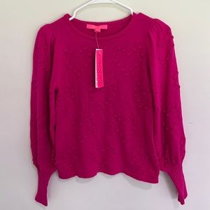 NWT Lilly Pulitzer heart sweater